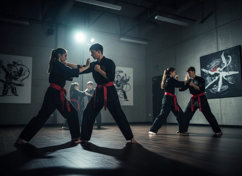 Wing Tsun Kidsde4ence Training